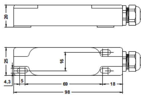 dimensões TG1